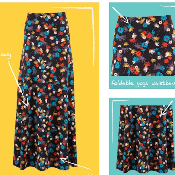 LuLaRoe Maxi Long Skirt - Picture 4 of 6